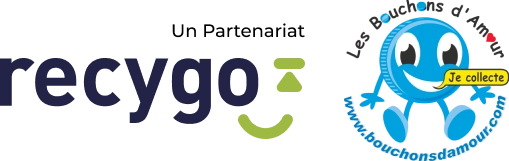 Recygo et bouchons d'amour